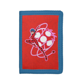 Miraculous Ladybug Badge Trifold Wallet