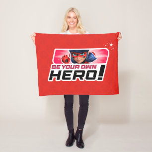 Miraculous Ladybug Be Your Own Hero Fleece Blanket