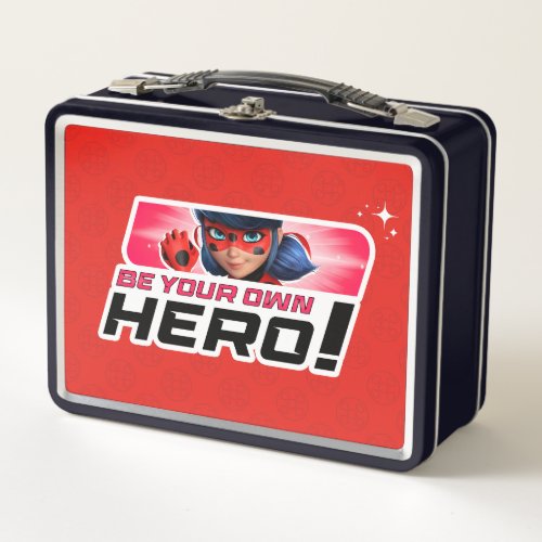 Miraculous Ladybug  Be Your Own Hero Metal Lunch Box