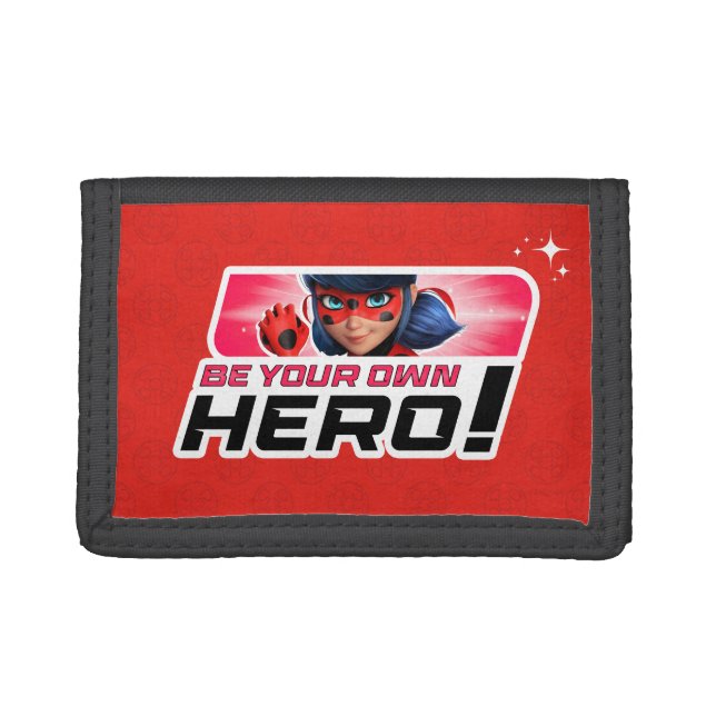 Miraculous Ladybug | Be Your Own Hero Trifold Wallet (Front)