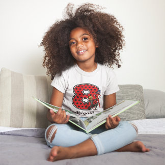 Miraculous Ladybug & Cat Noir 8th Birthday T-Shirt