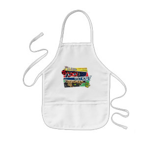 Miraculous Ladybug & Cat Noir Always Protect You Kids' Apron