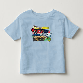 Miraculous Ladybug & Cat Noir Always Protect You Toddler T-shirt