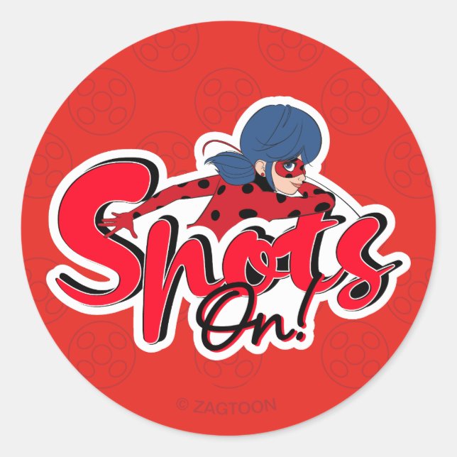 Miraculous Ladybug | Spots On Classic Round Sticker (Front)