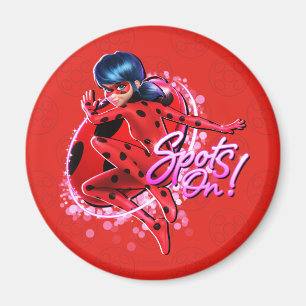 Miraculous Ladybug   Spots On Graphic Magnet
