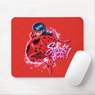 Miraculous Ladybug Spots On Graphic Mouse Pad