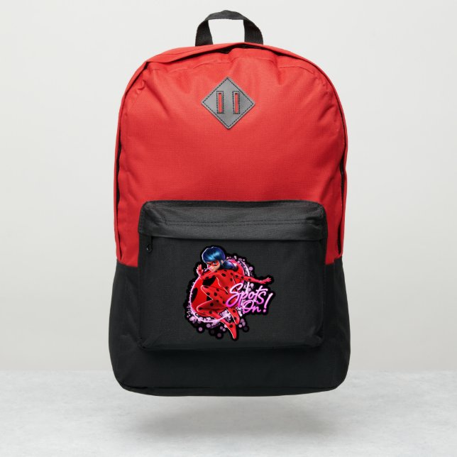 Miraculous Ladybug | Spots On Graphic Port Authority® Backpack (Front)