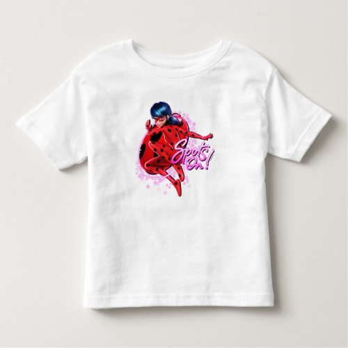 Miraculous Ladybug  Spots On Graphic Toddler T_shirt