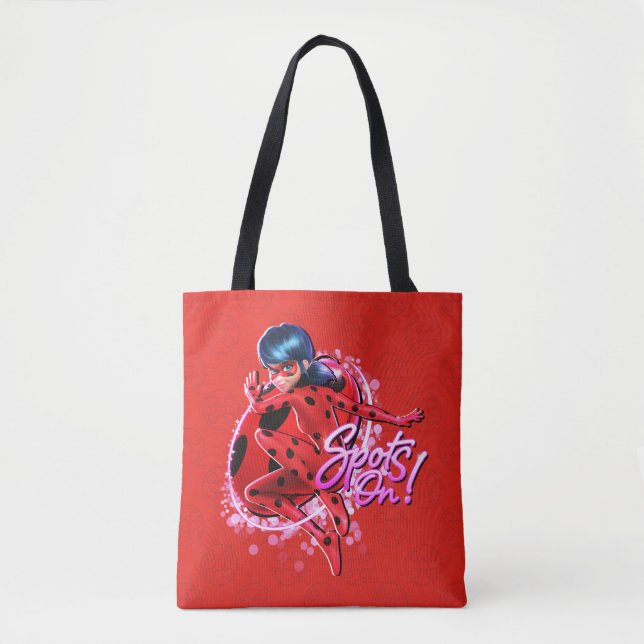 Miraculous Ladybug | Spots On Graphic Tote Bag (Front)