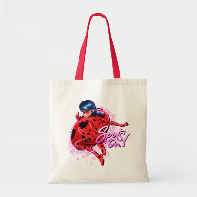 Miraculous Ladybug | Spots On Graphic Tote Bag (Front)