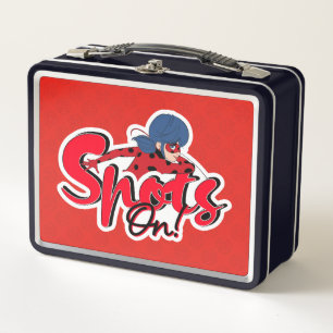 Miraculous Ladybug Spots On Metal Lunch Box
