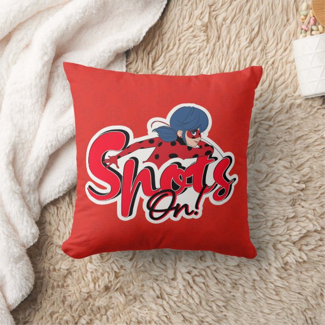 Miraculous Ladybug | Spots On Throw Pillow (Blanket)