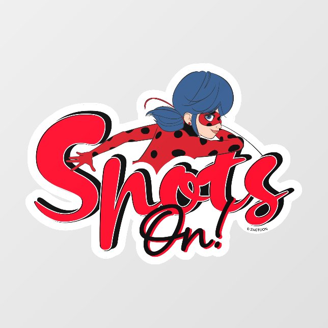 Miraculous Ladybug | Spots On Wall Decal (Front)