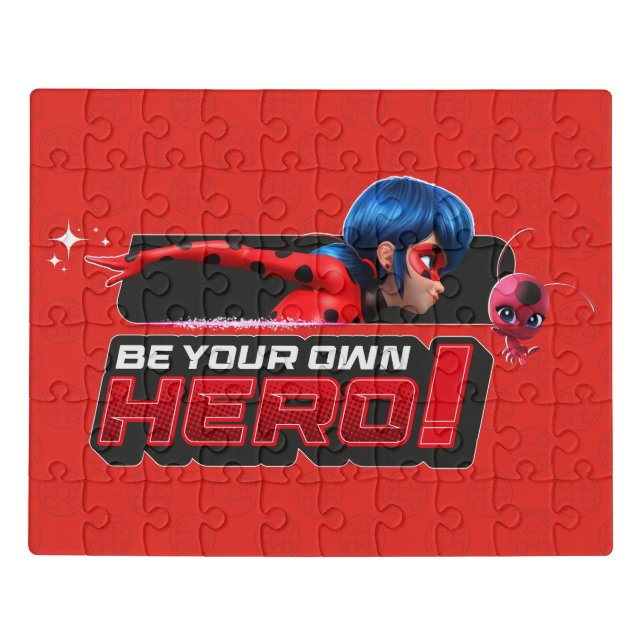 Miraculous Ladybug & Tikki | Be Your Own Hero! Jigsaw Puzzle (Puzzle Horizontal)