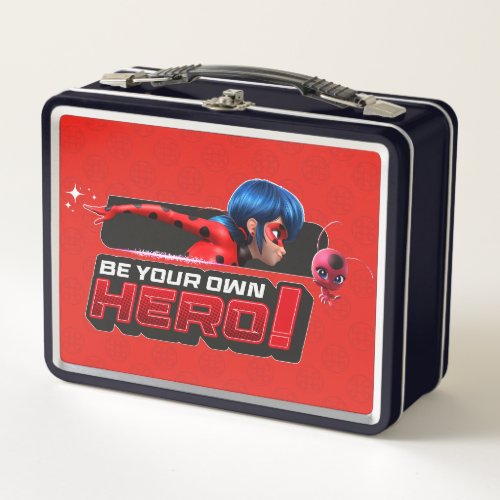 Miraculous Ladybug  Tikki  Be Your Own Hero Metal Lunch Box