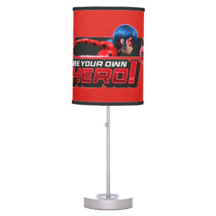 Miraculous Ladybug & Tikki   Be Your Own Hero! Table Lamp