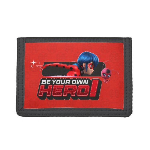 Miraculous Ladybug  Tikki  Be Your Own Hero Trifold Wallet