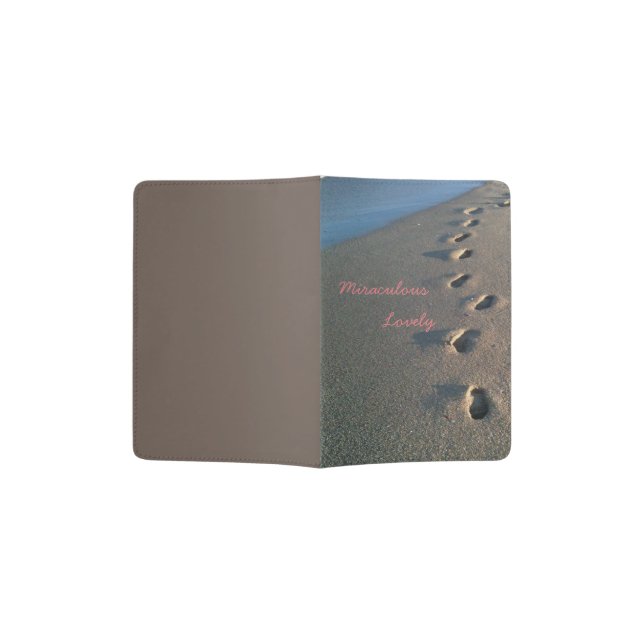 Miraculous Lovely - Footprints Passport Holder (Opened)