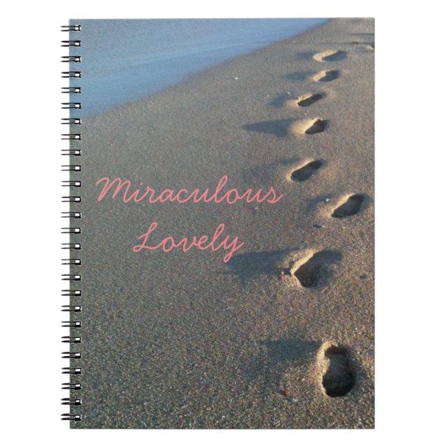 Miraculous Lovely Journal - Footprints (Front)