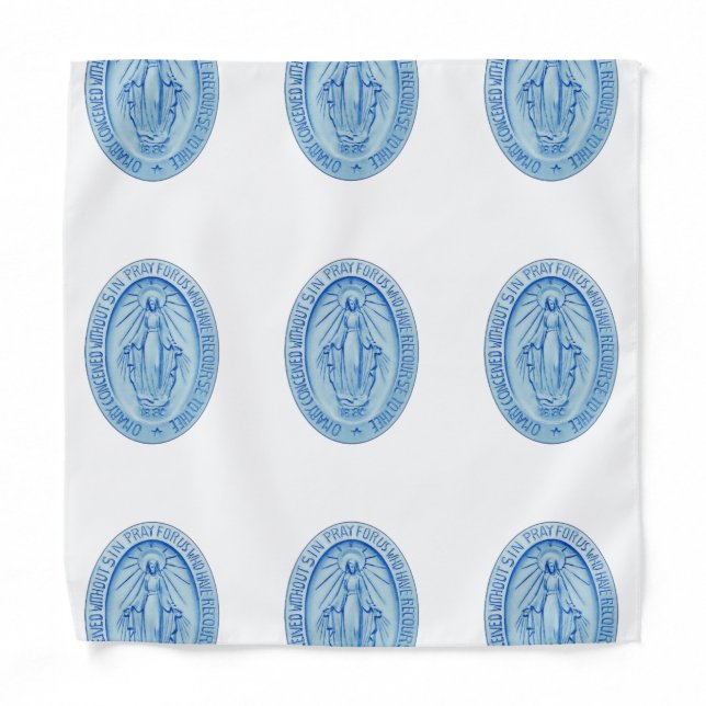 Miraculous Medal Bandana (Front)