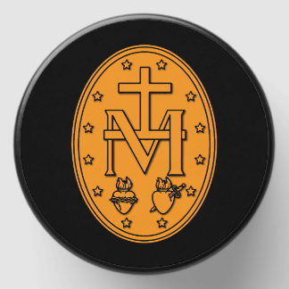 Miraculous Medal Blessed Virgin Mary Keepsake Mini Candle Favors