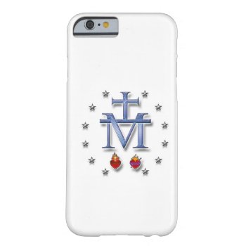 Miraculous Medal Barely There Iphone 6 Case by SteelCrossGraphics at Zazzle
