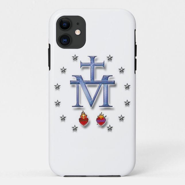 Miraculous Medal Case-Mate iPhone Case (Back)