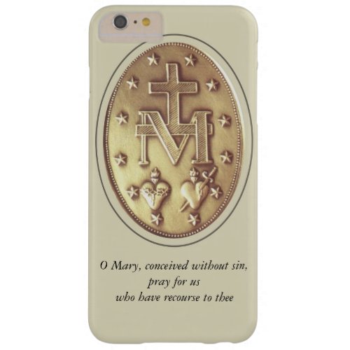 miraculous medal barely there iPhone 6 plus case