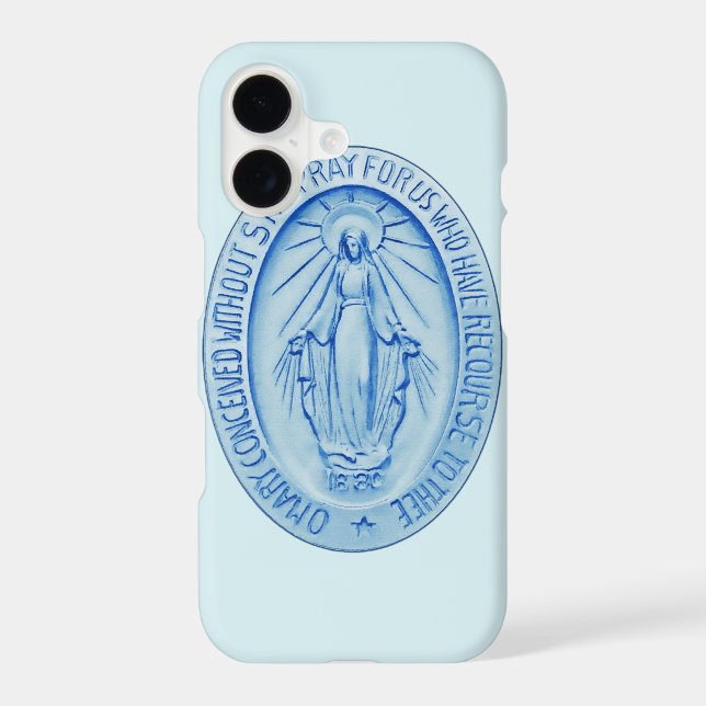 Miraculous Medal Case-Mate iPhone Case (Back)