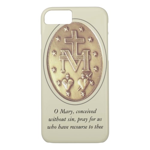 miraculous medal iPhone 87 case