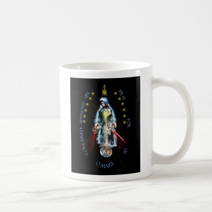 Miraculous Medal Coffee Mugs