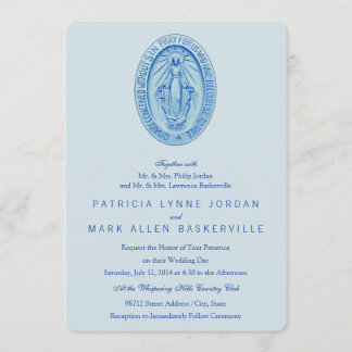 Miraculous Medal Invitation