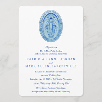 Miraculous Medal Invitation