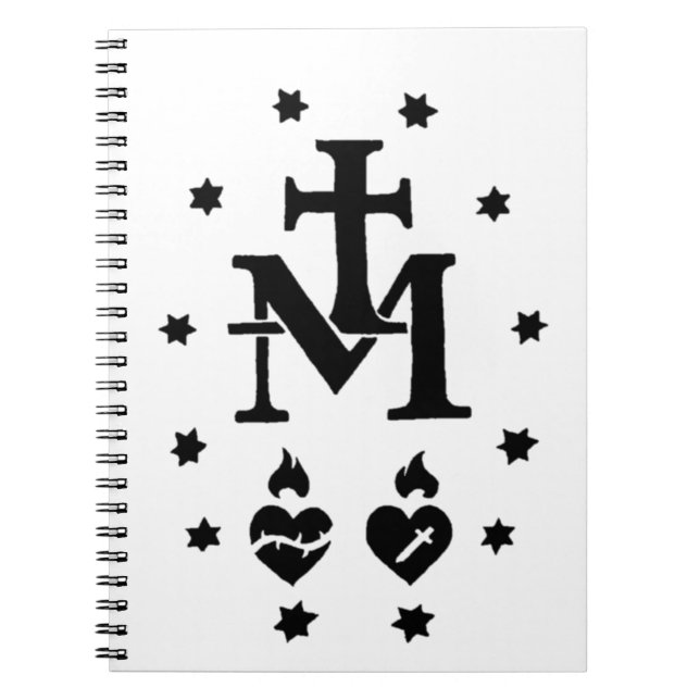 Miraculous Medal Notebook (Front)