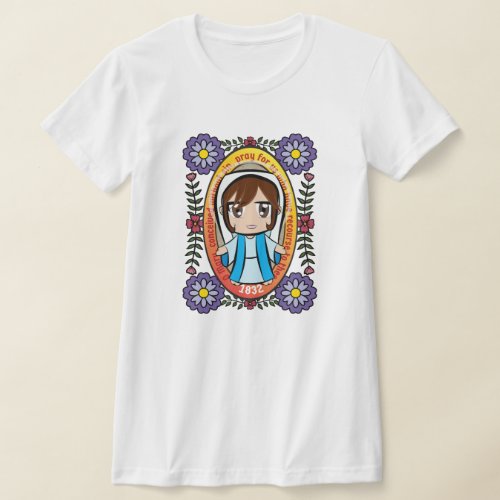 Miraculous Medal of the Immaculate Conception T_Shirt