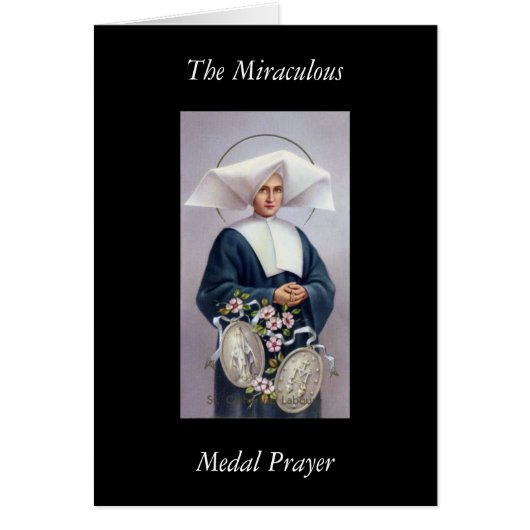 Miraculous Medal Prayer Cards (Front)