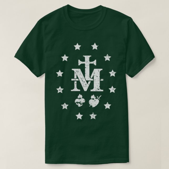 Miraculous medal unique among all medals T-Shirt (Design Front)