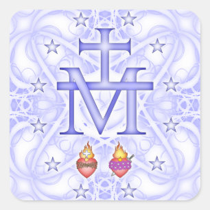 Miraculous Medallion Square Sticker