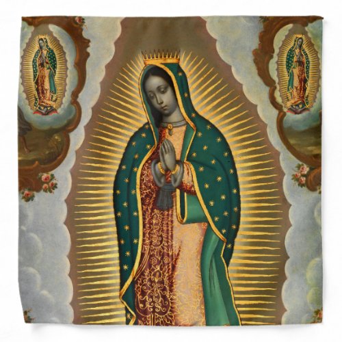 Miraculous Our Lady of Guadalupe Mexican Bandana