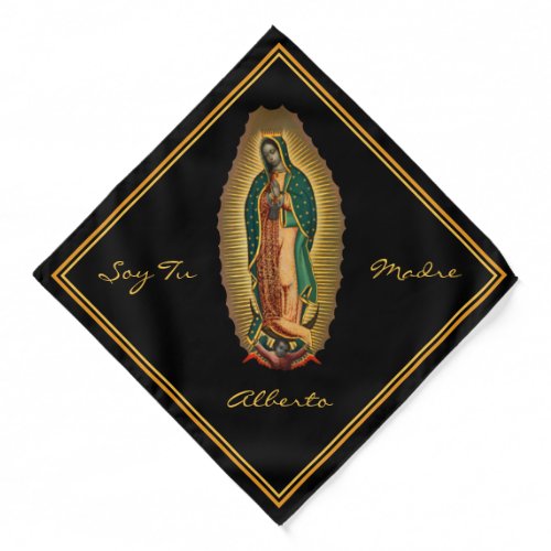 Miraculous Our Lady of Guadalupe Mexican Hispanic  Bandana