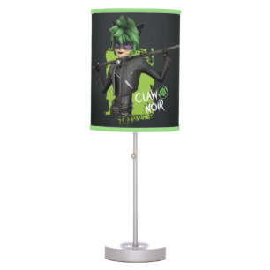 Miraculous Re-verse Claw Noir Character Graphic Table Lamp