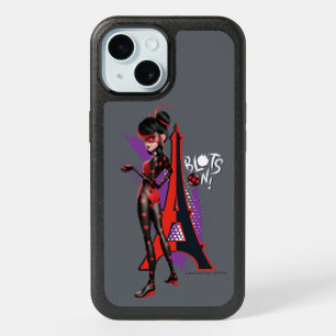 Miraculous Re-verse Shadybug Blots On! iPhone 15 Case