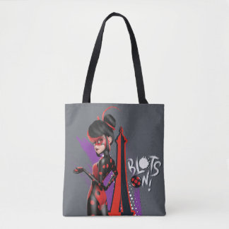 Miraculous Re-verse Shadybug Blots On! Tote Bag