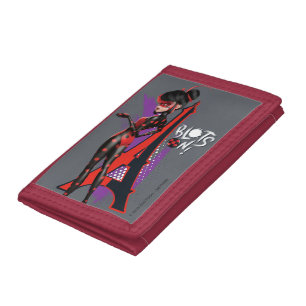 Miraculous Re-verse Shadybug Blots On! Trifold Wallet