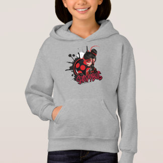 Miraculous Re-verse Shadybug Character Graphic Hoodie