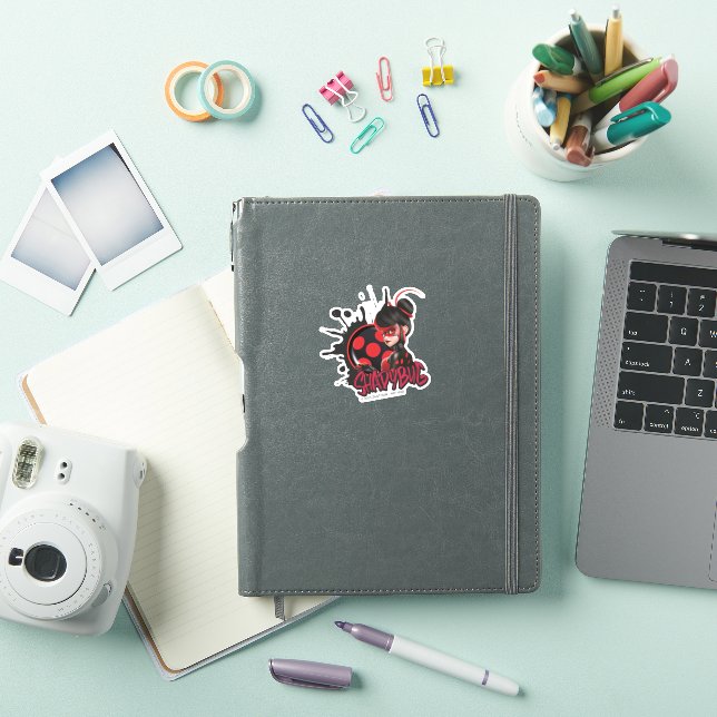 Miraculous Re-verse Shadybug Character Graphic Sticker (iPad Cover)