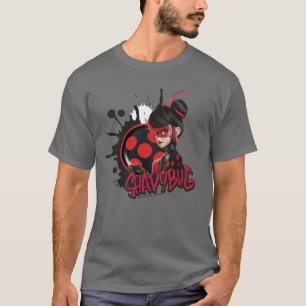 Miraculous Re-verse Shadybug Character Graphic T-Shirt