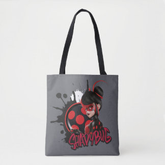 Miraculous Re-verse Shadybug Character Graphic Tote Bag