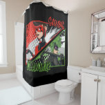 Miraculous Re-verse Shadybug &amp; Claw Noir Shower Curtain
