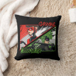 Miraculous Re-verse Shadybug &amp; Claw Noir Throw Pillow